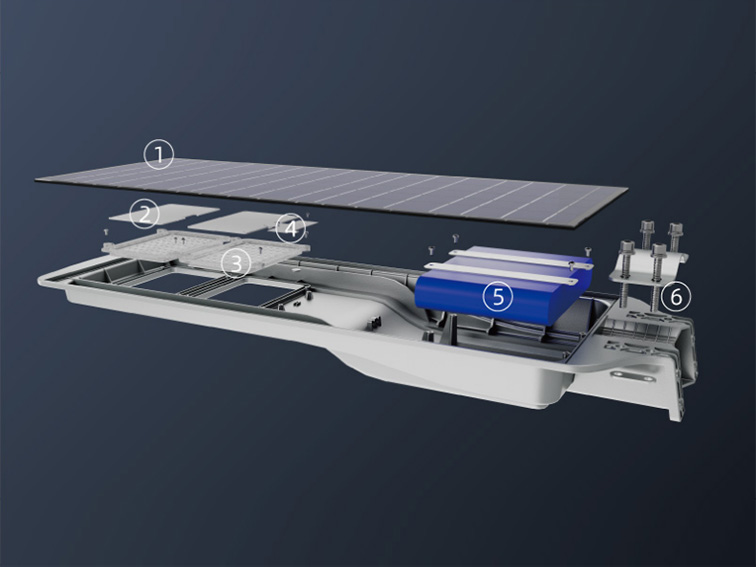 solar street light lithium battery